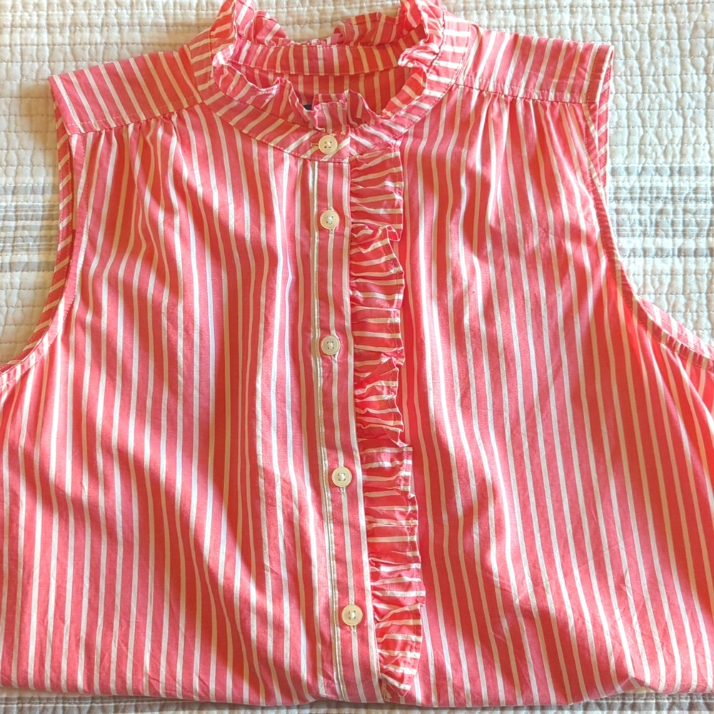 Ann Taylor sleeveless blouse